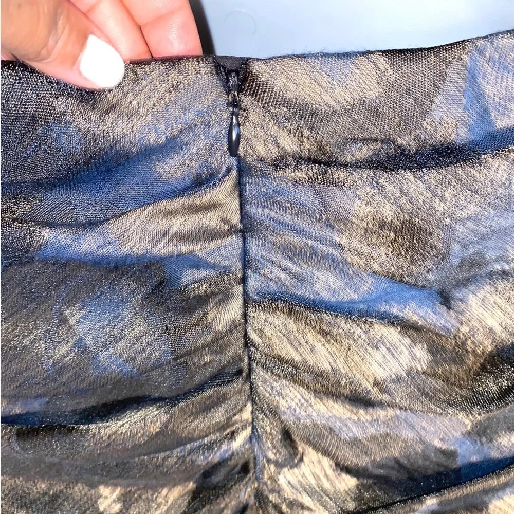 Etcetera Metallic Skirt